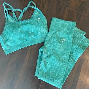 COPY - Gymshark Adapt Fleck Seamless Sport Bra and Leggings Set - BRAND NEW NEV…